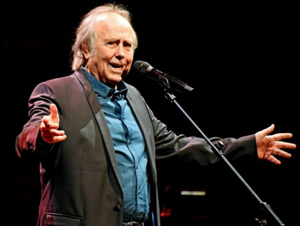 Joan Manuel Serrat, de 77 años, va a celebrar su despedida por todo lo alto. 