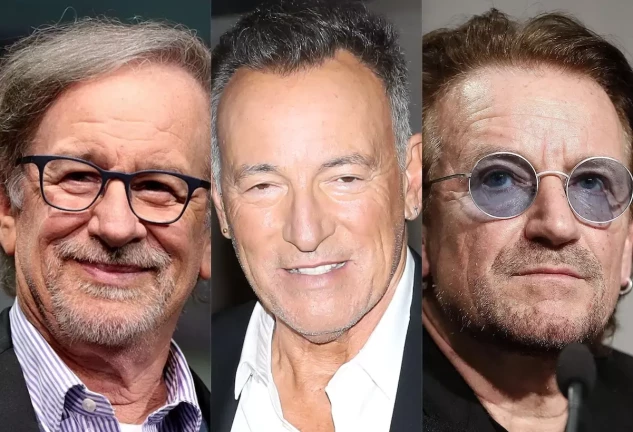 Spielberg, Springsteen y Bono