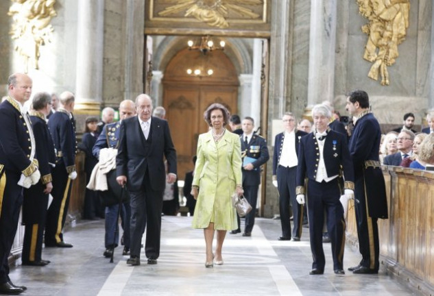 Los Reyes eméritos fueron los encargados de representar a la Casa Real española.