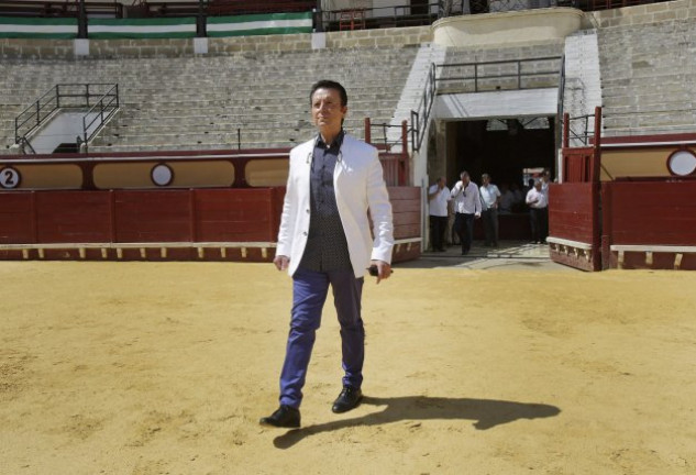 Pie de foto: José Ortega está encantado con volver a pisar el albero.