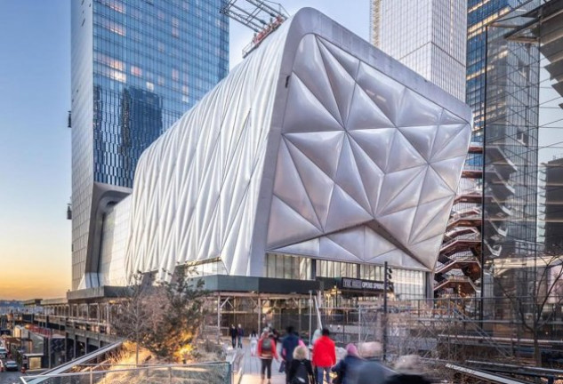 Edificio The Shed, de Nueva York.