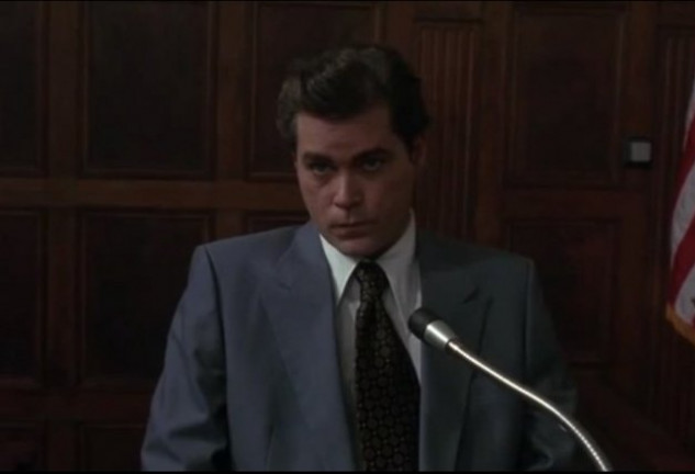 Ray Liotta como Henry Hill en 'Uno de los nuestros' (1990).