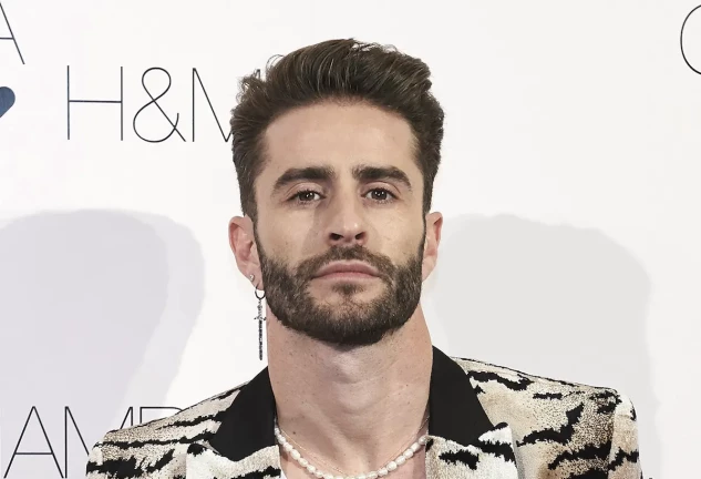 Pelayo Díaz en una photocall de un evento de H&M en 2019.