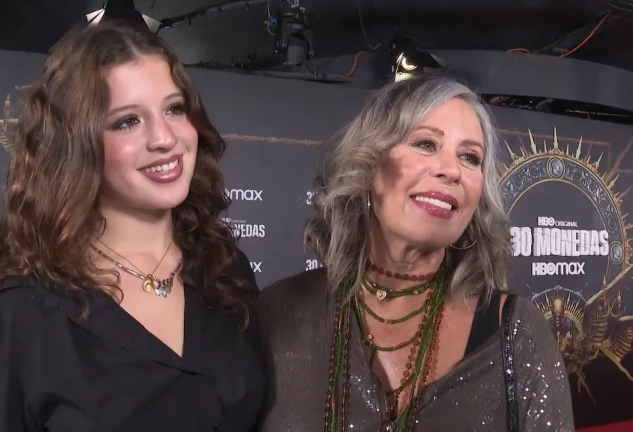 Miriam Díaz Aroca y su hija, María Grant. Foto: EP.