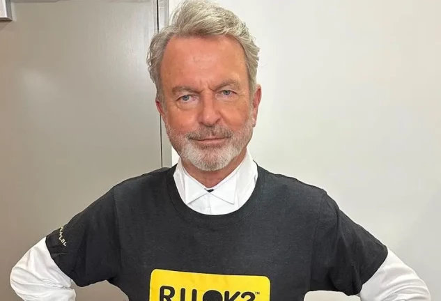 Sam Neill  en una imagen de redes