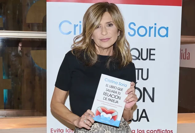 Gema, en la presentación del libro de Cristina Soria.