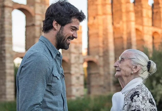 Miguel Ángel Muñoz con su tata.