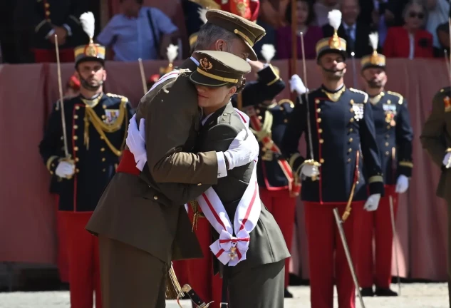 La princesa Leonor se gradúa en la Academia Militar de Zaragoza.