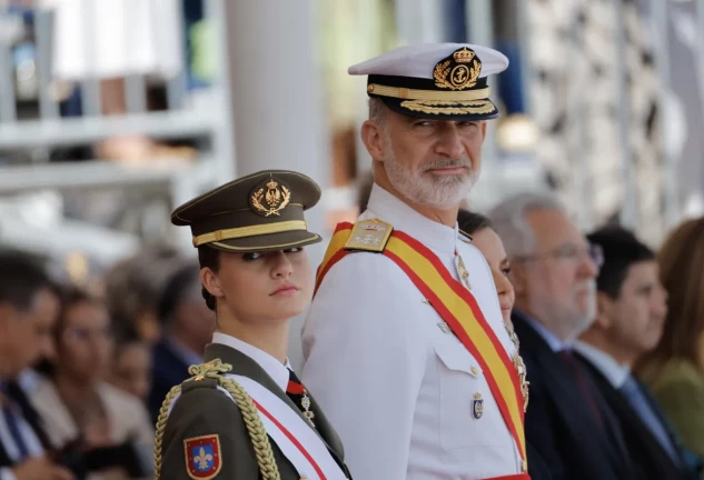 princesa leonor escuela naval marin