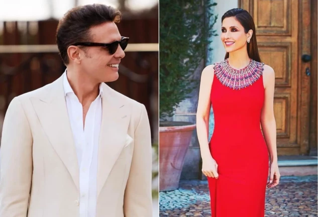 Luis Miguel y Paloma Cuevas