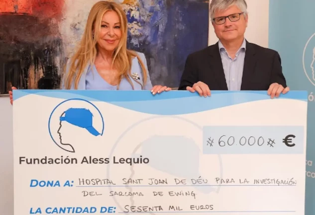 Ana Obregón cheque portada