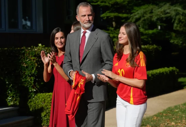 rey felipe sobrinos seleccion española