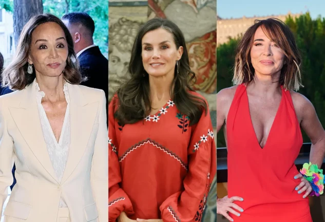 Isabel Preysler, Letizia y María Patiño portada