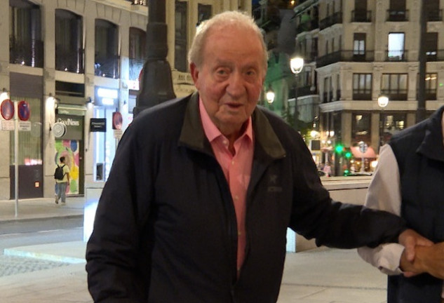 Don Juan Carlos llega a Madrid para asistir al funeral de su sobrino