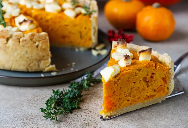 tarta de calabaza y queso