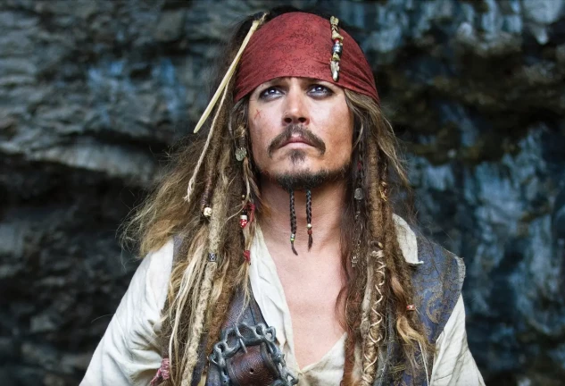 johnny depp capitan jack sparrow piratas del caribe