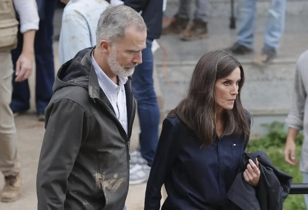 La Reina Letizia y el Rey Felipe VI.