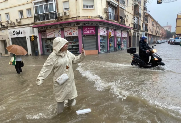 inundaciones dana malaga EFE