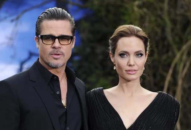 Angelina Jolie y Brad Pitt.