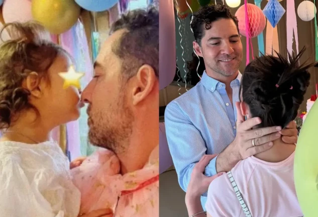 David Bisbal y sus hijas