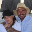 Victoria y David Beckham de vacaciones