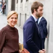 La infanta Cristina y Juan Urdangarin, su hijo mayor.