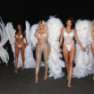 Las hermanas Kardashian Jenner, Kourtney, Kim, Kylie, Kendall y Khloé, vestidas de ángeles de Victoria’s Secret.