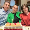 Estefanía y Daniel Ducruet celebrando el cumpleaños de su hija Pauline.