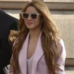 La cantante Shakira a su llegada al Palacio de la Justicia de Barcelona este lunes. Foto: EP.