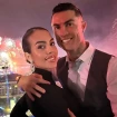 Georgina Rodríguez y Cristiano en fin de año con fuegos artificiales