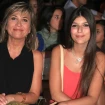 Julia Otero junto a su hija Candela, en una imagen de archivo.