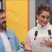 Alba Carrillo y Joseba Arguiñano, en 'Bake off'.
