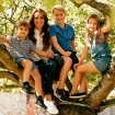 Kate Middleton rodeada por sus hijos, George, Charlotte y Louis, que son el motor de su vida.