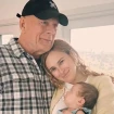 Bruce Willis CON SU HIJA Y SU NIETA