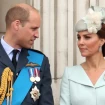 Kate Middleton y el príncipe Guillermo.