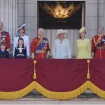 Ceremonia Trooping the color familia real inglesa