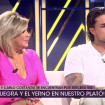 Terelu Campos y Carlo Costanzia en el plató de '¡De Viernes!'.