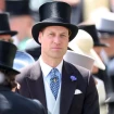 El príncipe de Inglaterra en Ascot.