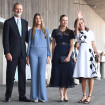 Los Reyes junto a sus hijas, la Princesa Leonor y la Infanta Sofía, en los Premios Girona 2024