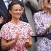 Imagen de EFE, Pippa Middleton reaparece junto a su hermana en la final masculina de Wimbledon.