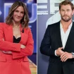 Elena Rodríguez, madre de Adara, y Chris Hemsworth.