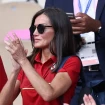 La reina Letizia, en el partido de Carlos Alcaraz en París.