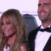 Lara Dibildos y Carlos Maturana durante una gala solidaria en Marbella.