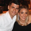 Álvaro Morata y Alice Campello.