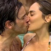 Tamara Falcó e Íñigo Onieva dándose un beso.