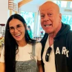 Bruce Willis y Demi Moore siguen muy unidos.