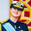 Leonor con su uniforme de gala.