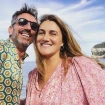 Carlota Corredera y David Valldeperas en una imagen de rrss