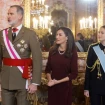 Los Reyes Felipe VI y Letizia, junto a la Princesa de Asturias en la Pascua Militar 2025