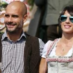 Pep Guardiola y su exmujer, Cristina Serra.